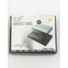  Portable 3.5 inch USB 2.0 SATA Hard Drive Disk External Case